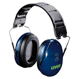 Uvex 2 gehoorbescherming blauw 2500.001