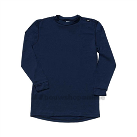 Sibex thermisch isolerend hemd lange mouwen navyblauw 12.130 XL