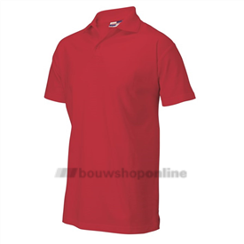 ROM88 polo-shirt katoen/polyester pique PP-180 rood XL