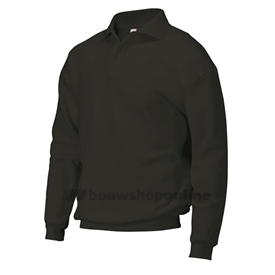 ROM88 polo-sweater Psb-280 zwart S