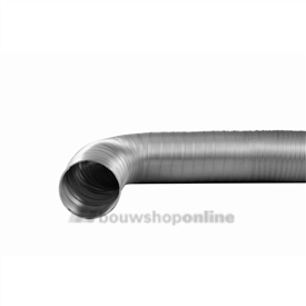 DEC flexibele slang aluminium 2.5 m 127 mm inwendig zgaskeur 8713512000445