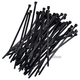 bundelbanden 300 x 7.8mm (100x) Ty-Fit zwart