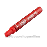 Pentel merkstift pen afgeschuind n60B rood
