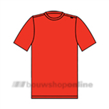 Sibex T-shirt korte mouwen rood 30.015 M