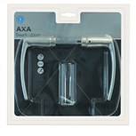 AXA 6154-10-91/B deurkrukken blokmodel aluminium F-1