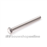 Hoenderdaal tapbout rvs (a2) M8x25 mm din 933 a2