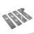 AMI kortschilden aluminium f2 rechthoekig sleutelgat 56 165/4 rh 8714409014767