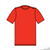 Sibex T-shirt korte mouwen rood 30.015 S